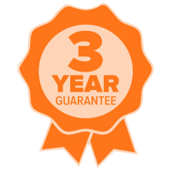 3-Year Guarantee icon - No new green regrowth