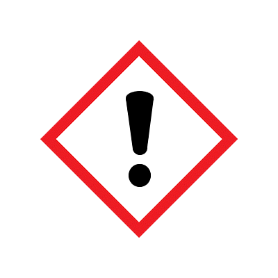 Warning sign for harmful roof cleaning chemicals